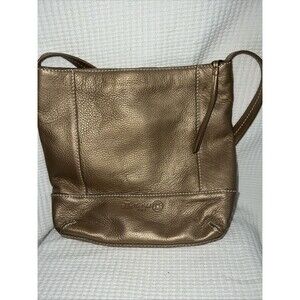 The Sak Leather Pink Label  Bag Gold